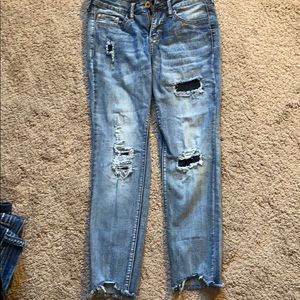 ‼️Distressed skinny ankle jeans